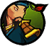 Tao Warrior Icon M